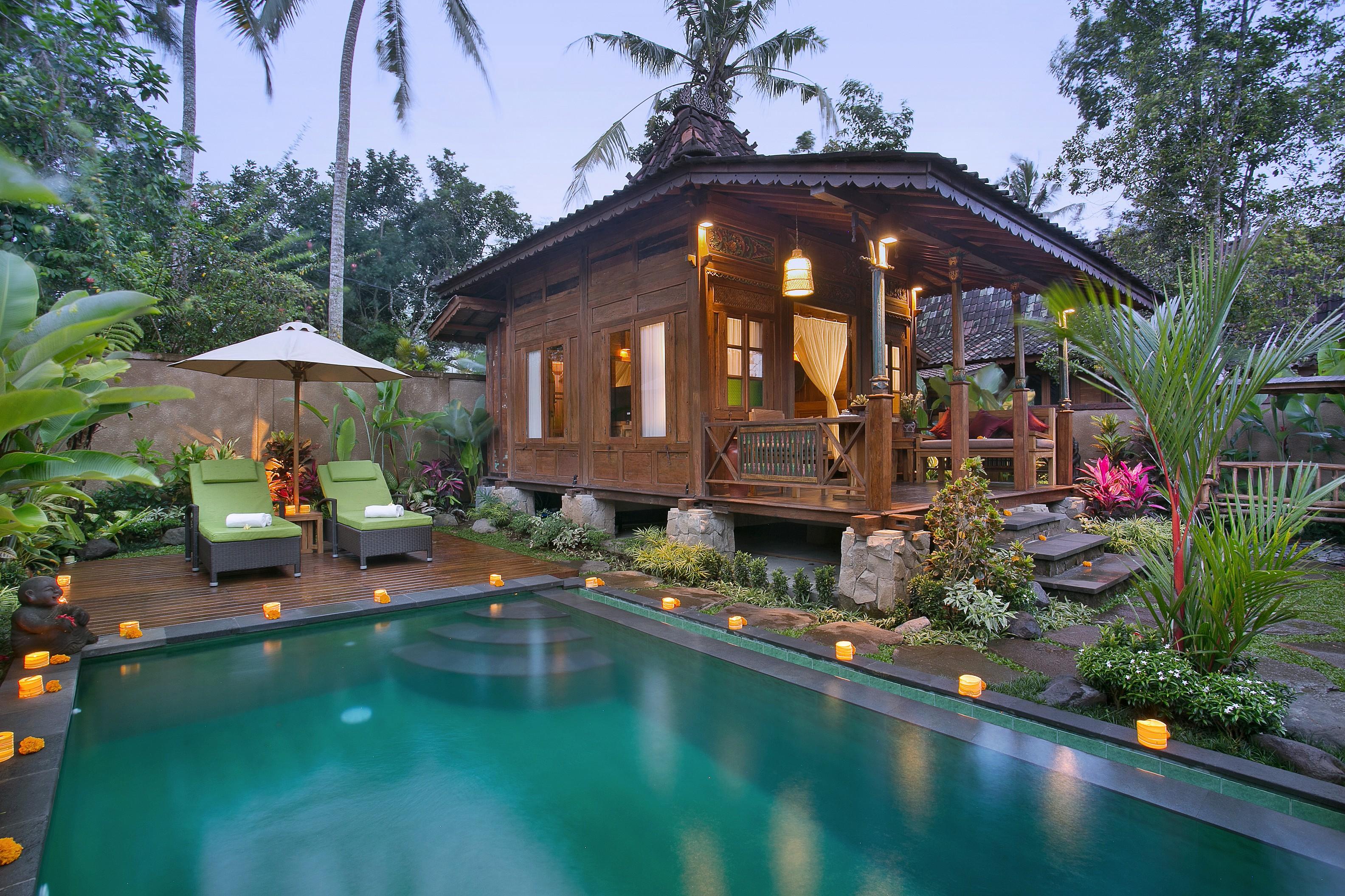 Pramana Watu Kurung Hotel Ubud  Exterior photo A villa in Bali