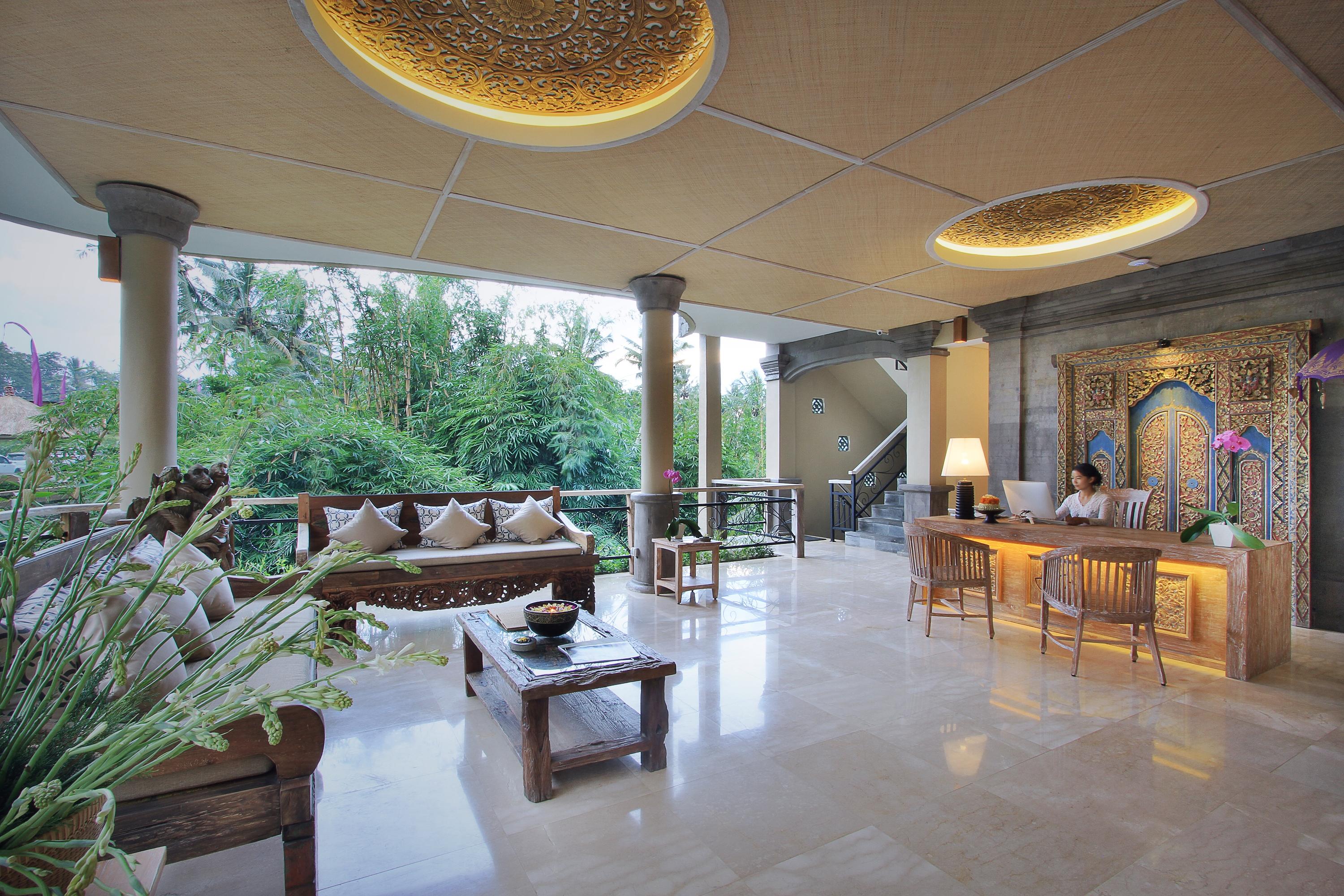 Pramana Watu Kurung Hotel Ubud  Exterior photo The lobby of the hotel