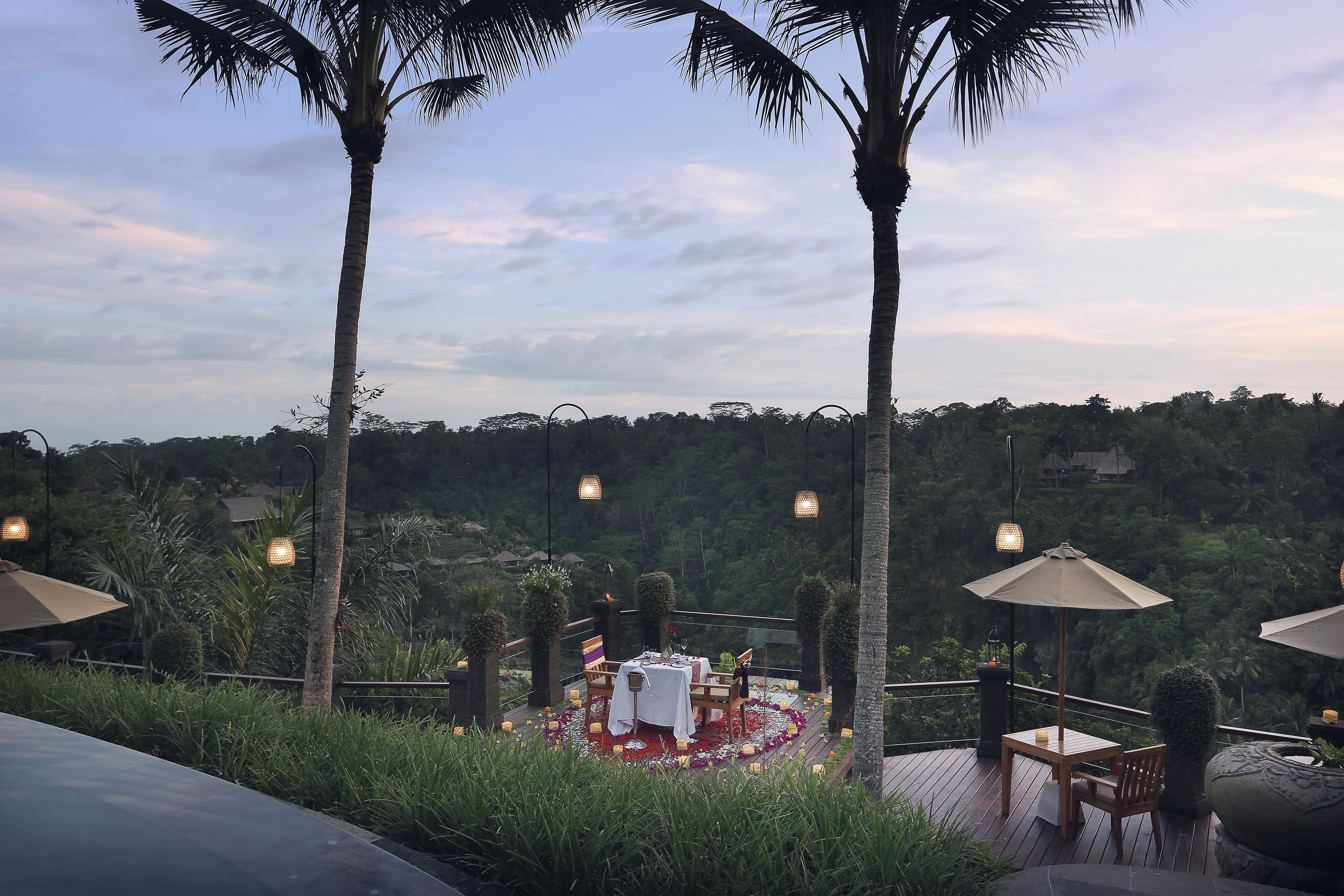 Pramana Watu Kurung Hotel Ubud  Exterior photo The view from the restaurant